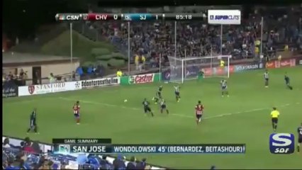 Debut de Jaime Alas con SJ Earthquakes