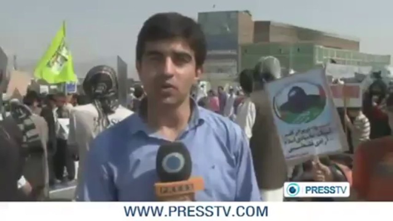 Afghans mark Quds Day