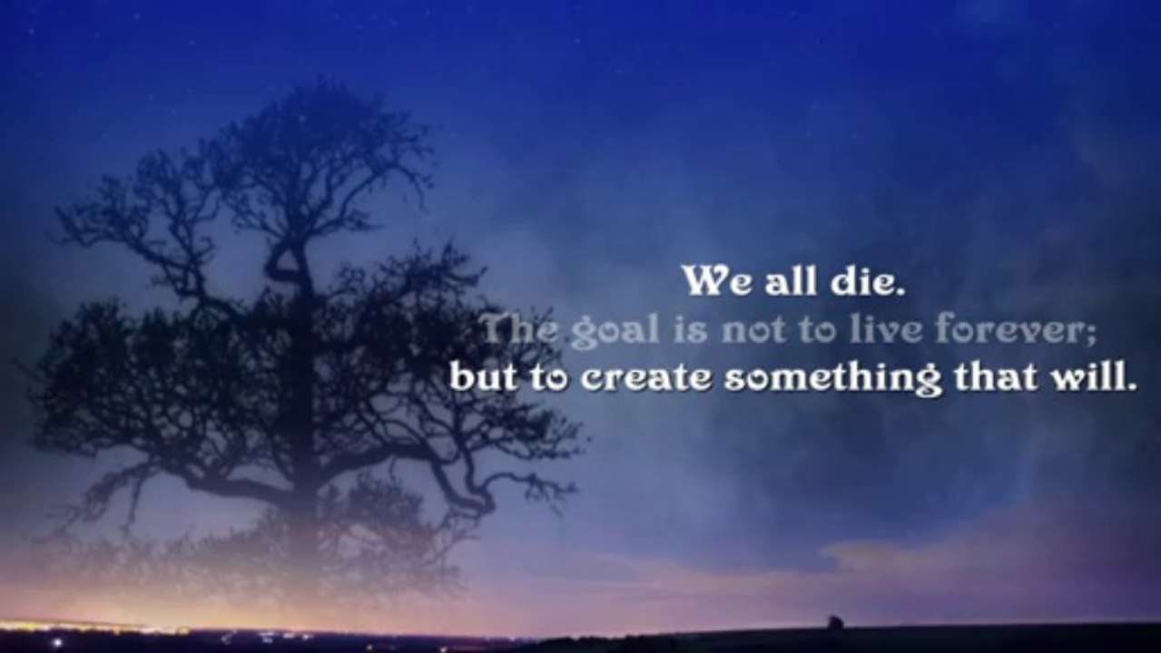 We All Die, But..