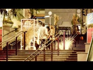 Visitors at Renaissance Hotel, Los Angeles