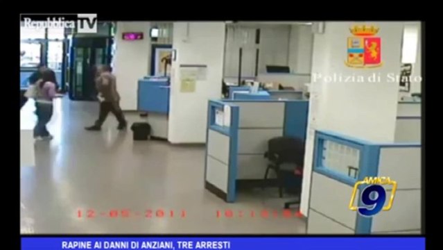 Rapine ai danni di anziani, tre arresti