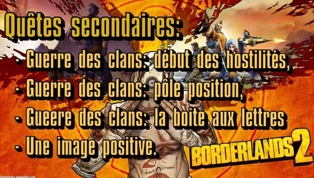 Borderlands 2 - Quêtes Secondaires partie 5