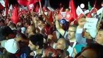 Manifestaciones en Túnez a favor de Ennahda