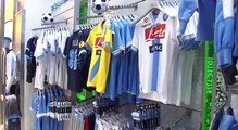 Napoli - La nuova maglia ''mimetica'' del Calcio Napoli -2- (04.08.13)