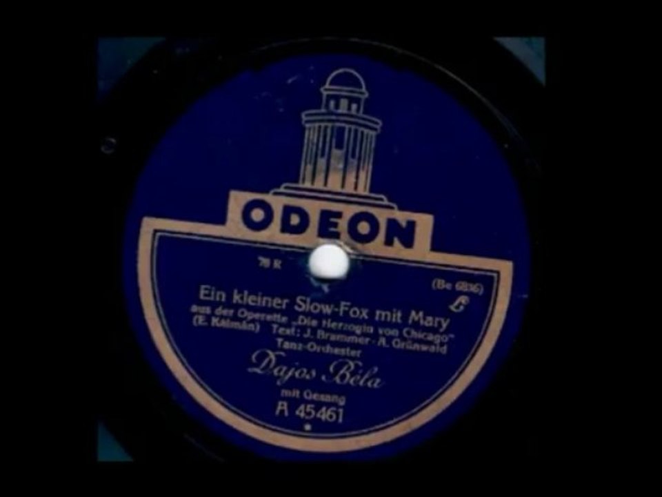 Dajos Bela - Ein kleiner Slowfox mit Mary