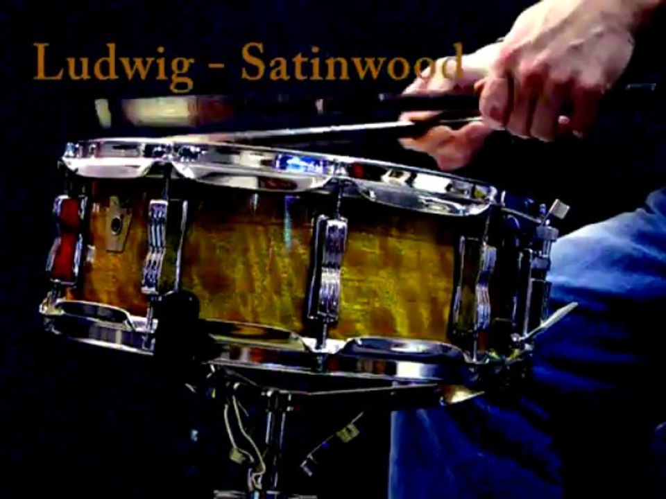 Ludwig Satinwood snare Limited Edition 14x5"