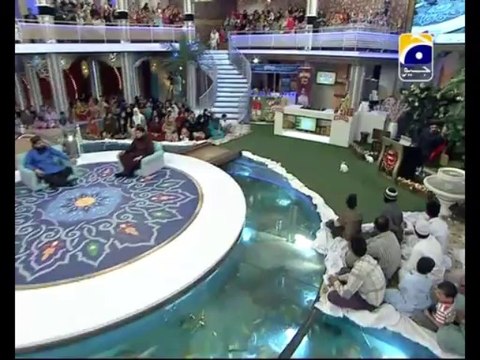 25th Sehri Shab e Amaan Part 2 in Amaan Ramazan with Aamir Liaquat 1434h 4-8-2013 -002