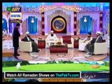 Shan-e-Ramazan With Junaid Jamshed By Ary Digital (Saher) - 4th August 2013 - Part 2