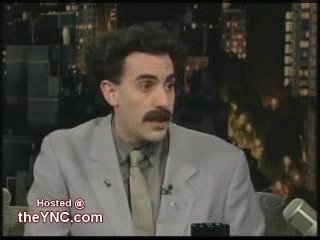 Borat vs. Letterman Showdown 🎥