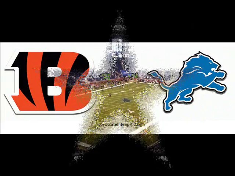 Watch Cincinnati Bengals vs Detroit Lions Live NFL