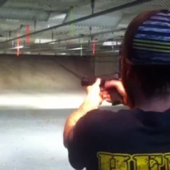 Brendan first shot... Kimber Eclipse Custom II in the POWERFUL 10MM