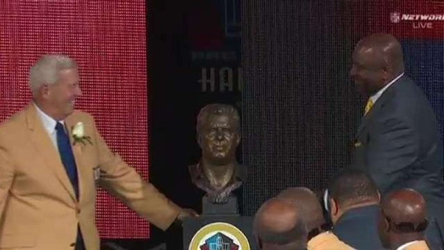 Bill Parcells Inducted into Hall of Fame