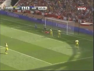 Napoli Vs Porto 1-3, Emirates Cup 2013