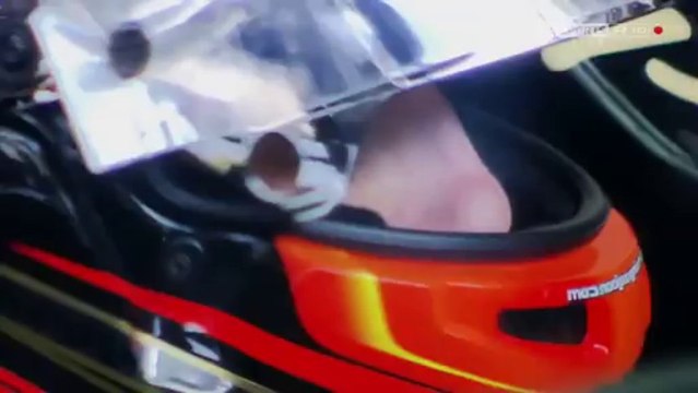 F1 2013 Hungarian GP - On the track with Romain Grosjean at Hungaroring