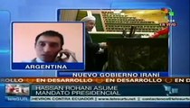 Rohani destensará las relaciones internacionales iraní: experto