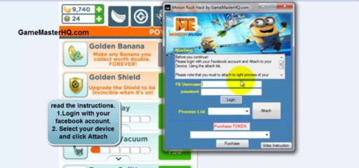 Release Unlimited Token - Despicable Me Minion Rush Cheat Tool v2.0
