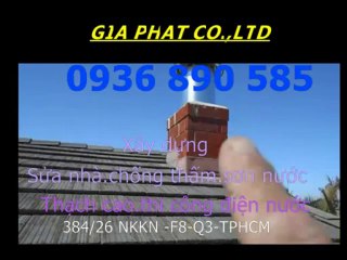 Thợ chống dột nhà quận bình thạnh rẻ mobiil 0936 890 585