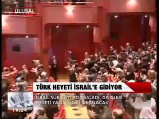 TÜRK HEYETİ, İSRAİL'E GİDİYOR