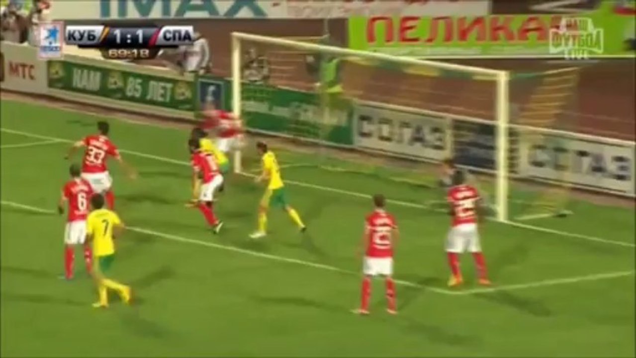Кубань - Спартак М 2-2 (4 августа 2013 г, Чемпионат России)