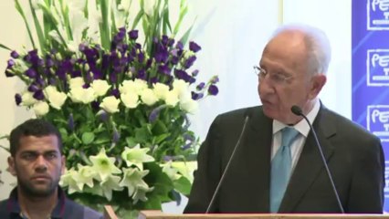 Barcelona football club visits Israeli leaders in Jerusalem