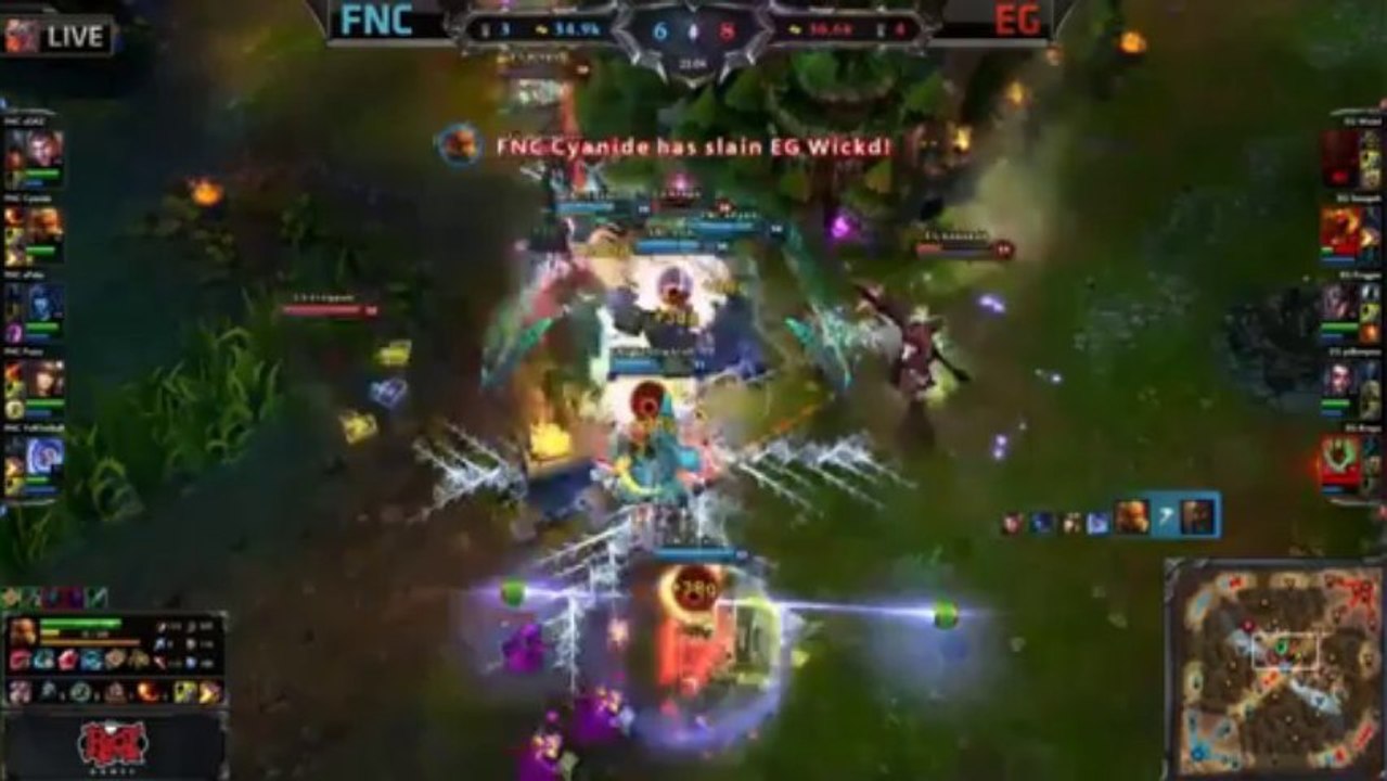 LCS EU Week 8 Highlight - league of Legends