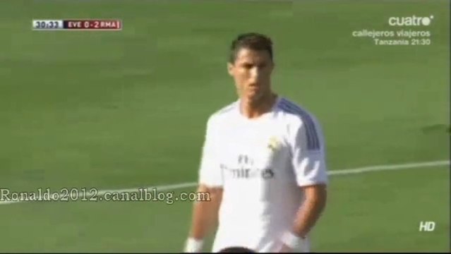 Real Madrid 2 Everton 1 Goals Cristiano Ronaldo Mesut Ozil