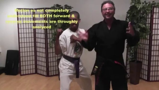 Kempo Karate Martial Arts strategy Side Kick Tip defense maneuver 7 - GM Jim Brassard