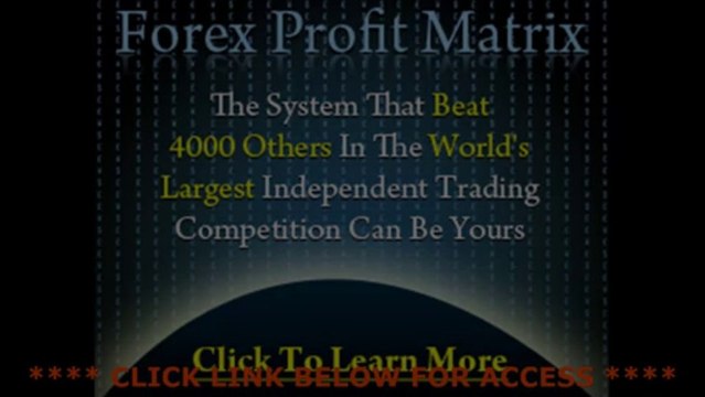 Forex Profit Matrix Lowdown - Forex Profit Matrix Review