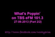 [AUDIO] 27062013 Wonder Girls Lim on What's Poppin' 2/2