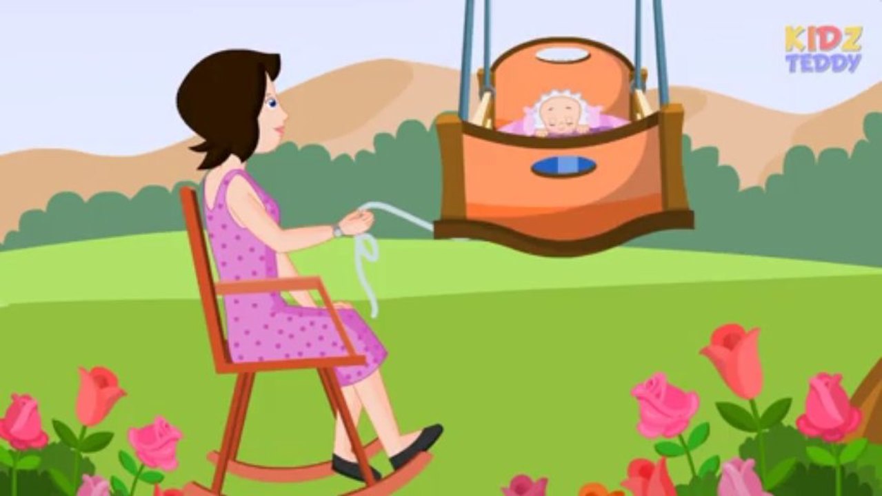 Rock A Bye Baby - Nursery Rhyme In English With Full Lyrics