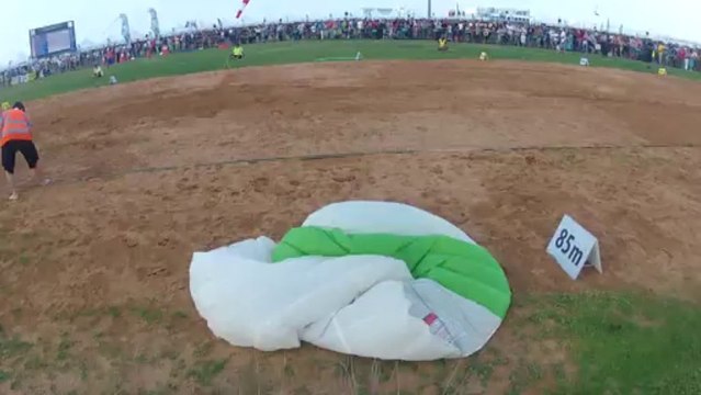 PARACHUTISME - CHAMPIONNATS DU MONDE DUBAI 2012 : Canopy Piloting - 3 décembre 2012 Saut 3