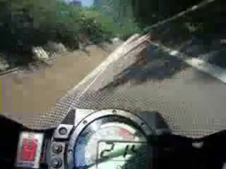 Grand malade à moto