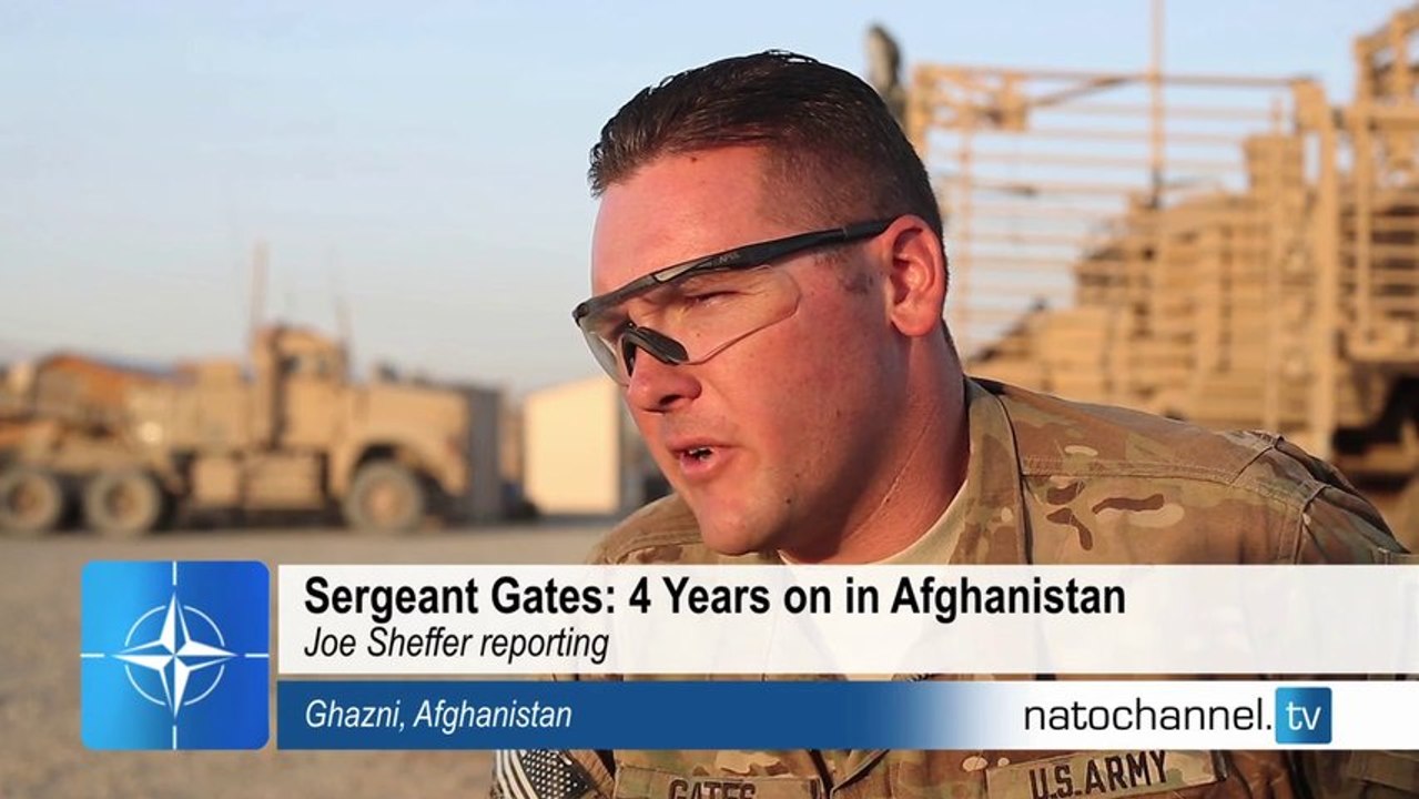 Sergeant Gates: 4 years on in Afghanistan