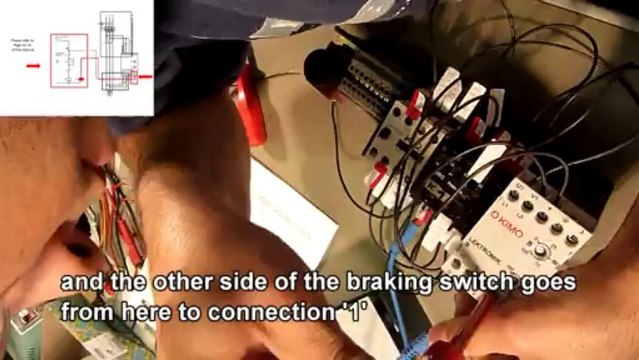 Installing DC injection braking unit