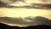 Time lapse of clouds passing over the mountain