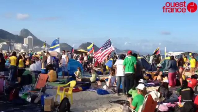 JMJ en attendant le pape pour la veillée - JMJ en attendant le pape pour la veillée