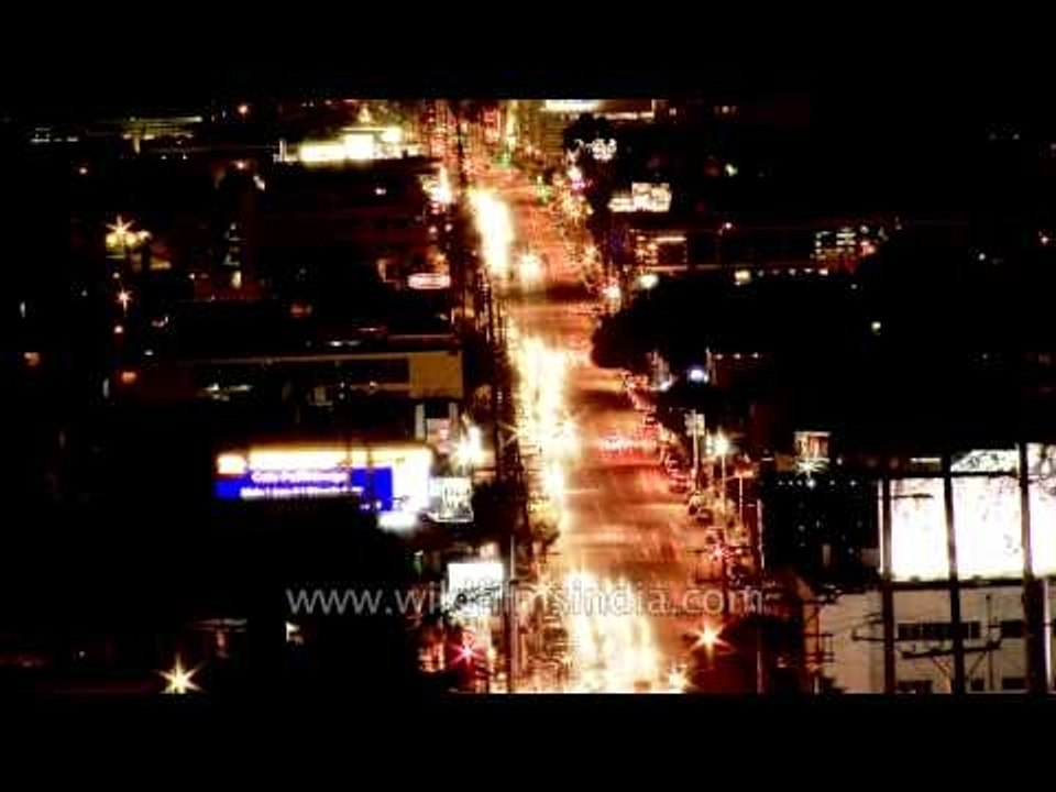 Time lapse La Cienaga street