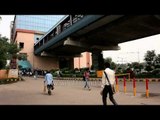 The always crowded metro station - Pragati Maidan