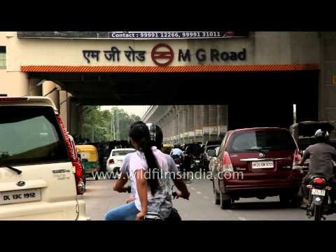 DLF City Centre just outside the MG Road Metro Station