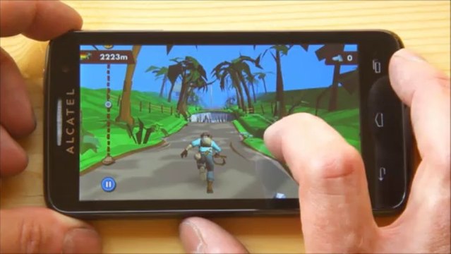 Alcatel One Touch X'Pop 5035X - обзор возможностей, демонстрация работы