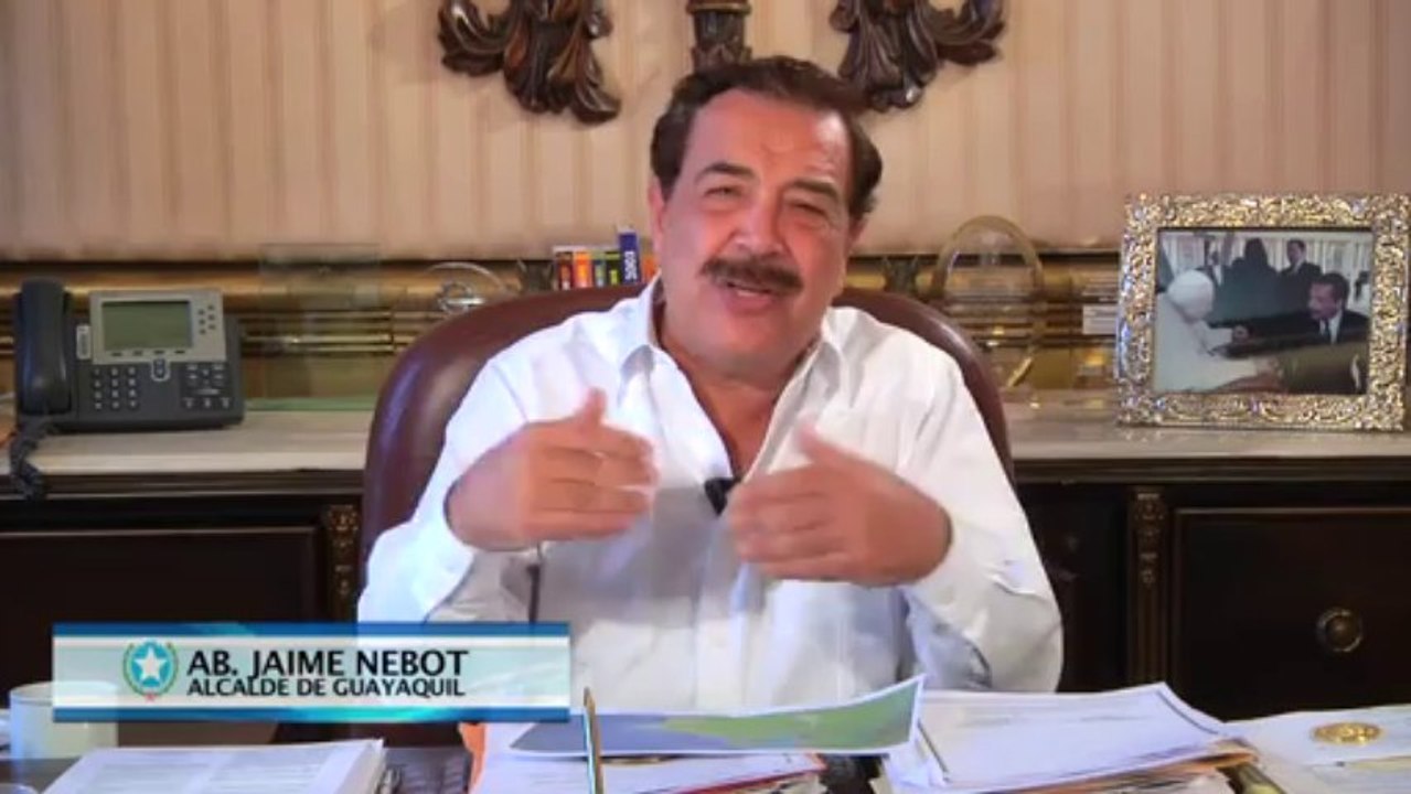 Puerto de Guayaquil - El Alcalde Jaime Nebot se dirige a la ciudadanía, 7 de agosto de 2013