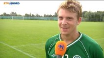 Emil Johansson schermt met belangstelling - RTV Noord