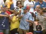 Capriles: Todo este descontento tenemos que expresarlo el 8 de diciembre