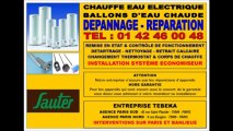 SAUTER - CHAUFFE EAU ELECTRIQUES SAV - 0142460048 - PARIS - DEPANNAGES REPARATIONS