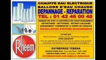 RHEEMGLASS - CHAUFFE EAU ELECTRIQUES SAV - 0142460048 - PARIS - DEPANNAGES REPARATIONS