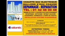 ATLANTIC - CHAUFFE EAU ELECTRIQUES SAV - 0142460048 - PARIS - DEPANNAGES REPARATIONS
