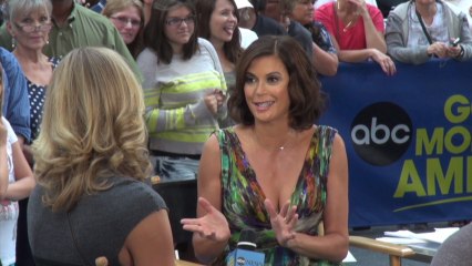 Teri Hatcher Hits GMA Then Gives Us The Scoop On "Desperate Housewives" Movie