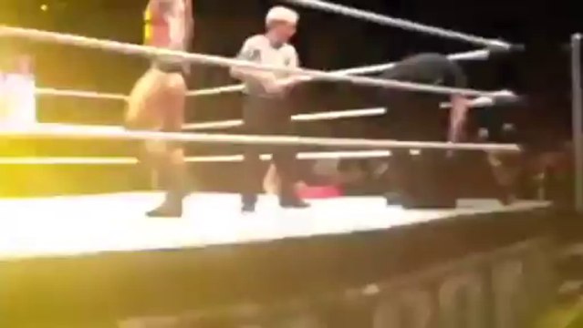 WWE - Randy Orton Gets Attacked By a Crazy Fan & Punched in the Balls