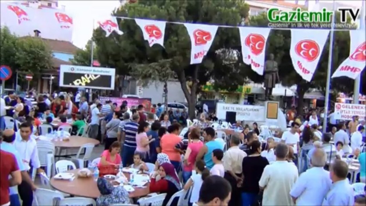 arda meydanında siyasilerden son iftar