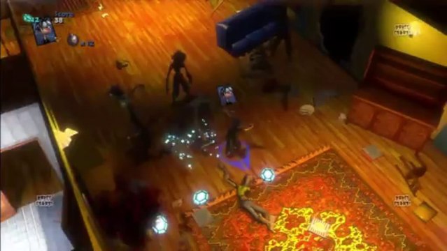 MONSTER Madness Battle For Suburbia en español XBOX 360